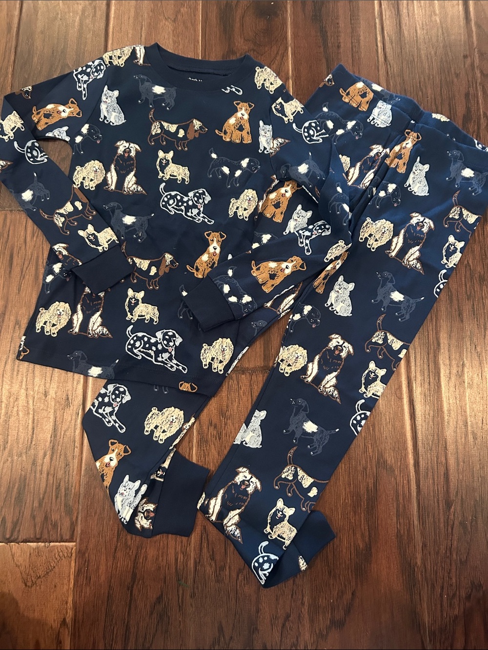 Member’s Mark Navy Dog Print Pajama Set